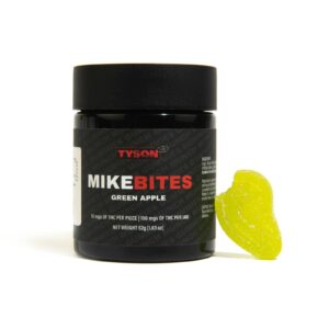 mike bites green apple review