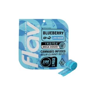 Blueberry Mega Dosed Belt – 100mg
