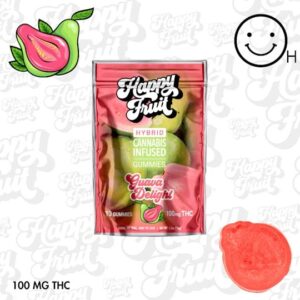 Guava Delight Gummies – 100mg THC