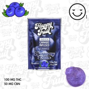 Huckleberry Dream Gummies – 100mg THC, 50mg CBN
