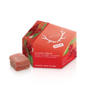 wyld sour cherry gummies review