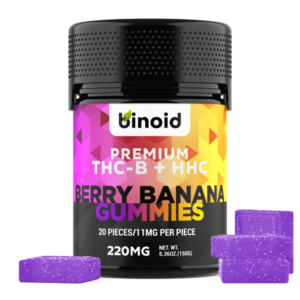 THC-B + HHC GUMMIES – BERRY BANANA