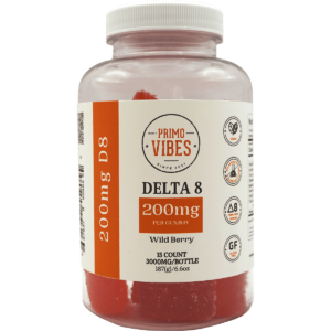 Delta 8 Gummies – Primo Vibes 200mg