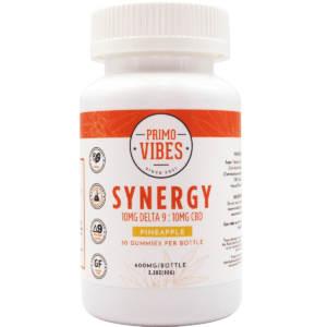 Synergy 10mg CBD &10mg Delta 9 Gummies