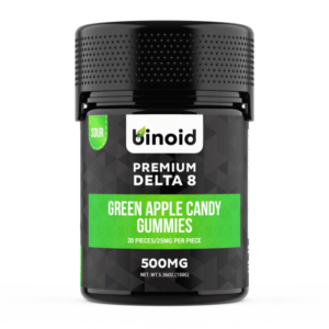 DELTA 8 THC GUMMIES – GREEN APPLE CANDY