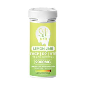 Sili x Urb THCP D9 HTE Gummies 9000MG – Lemon Lime